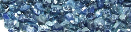 Blue sapphire from NSW Australia - sorted gem grade