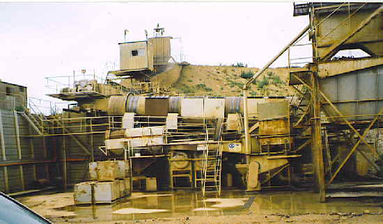 Sapphire Mine plant - Kings Plains mine, NSW Australia